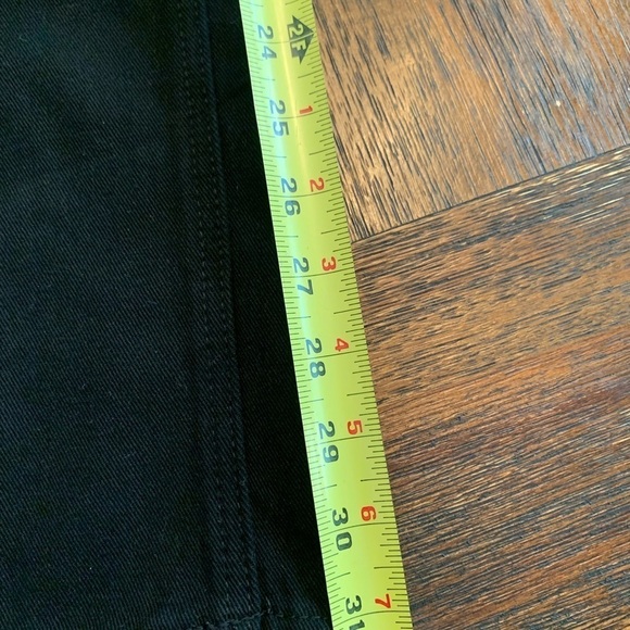 NWT BooHoo high rise, wide leg black jeans, size 6 Grunge Goth Whimsigoth - Picture 12 of 14